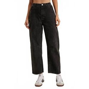 NEW WISHLIST women's washed denim pants in black
